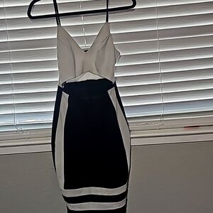 Color block club dress